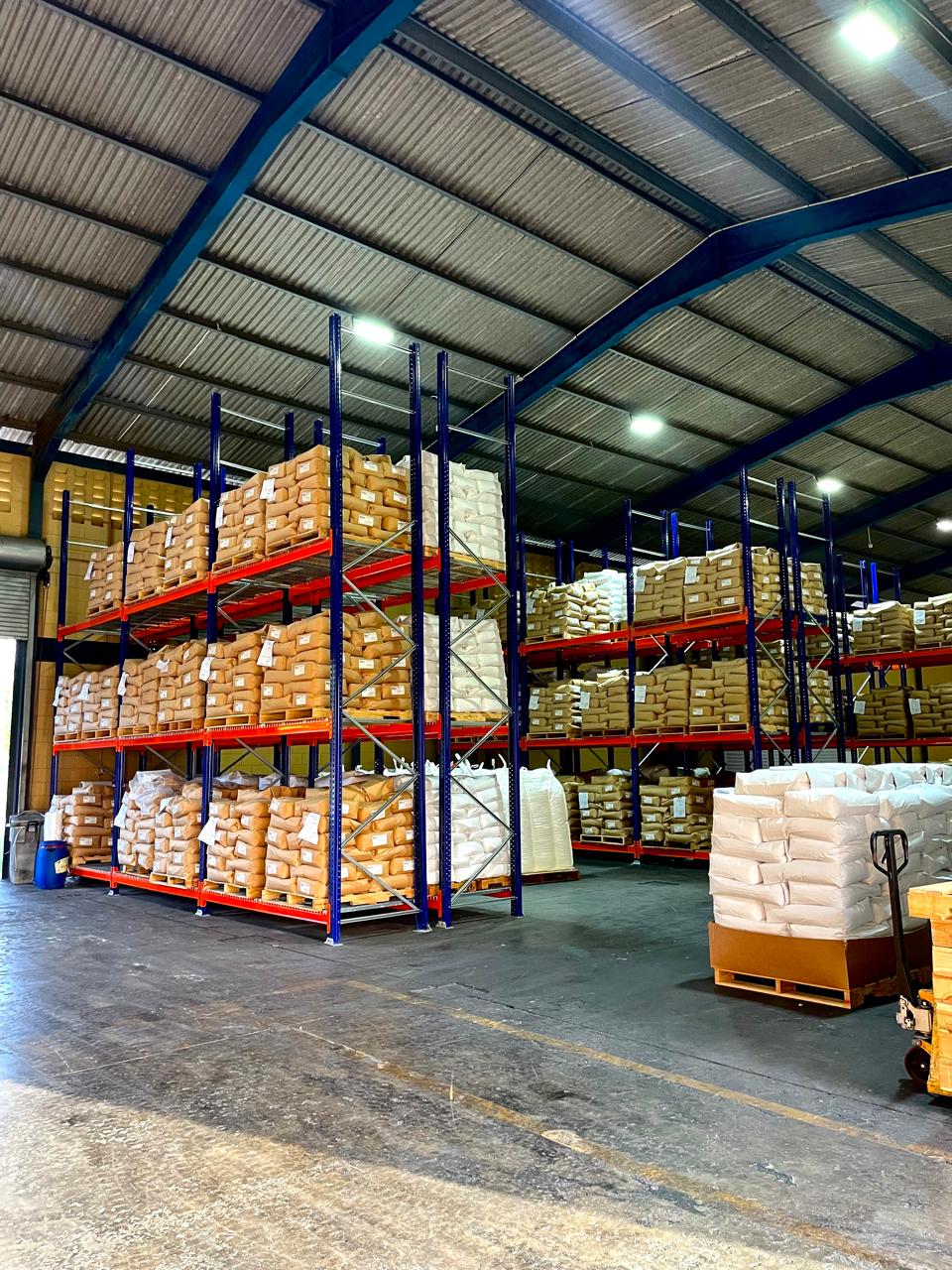 Aura Nitrogen Warehouse — Product Ready for Dispatch